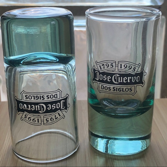 Pair of 200th Anniversary Jose Cuervo Shot Glasses - Picture 12 of 14